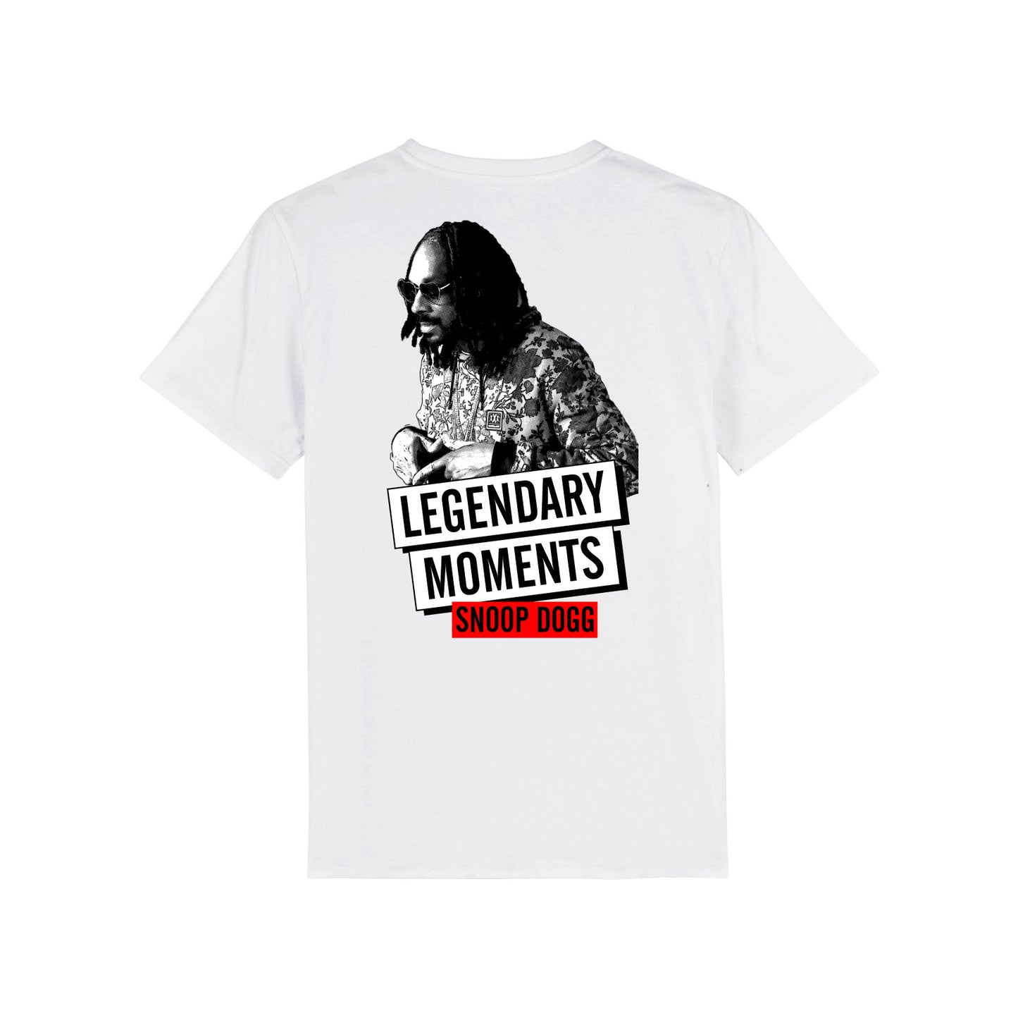 LIMITED EDITION - Legendary Moments - Snoop Dogg - Unisex T-Shirt - White