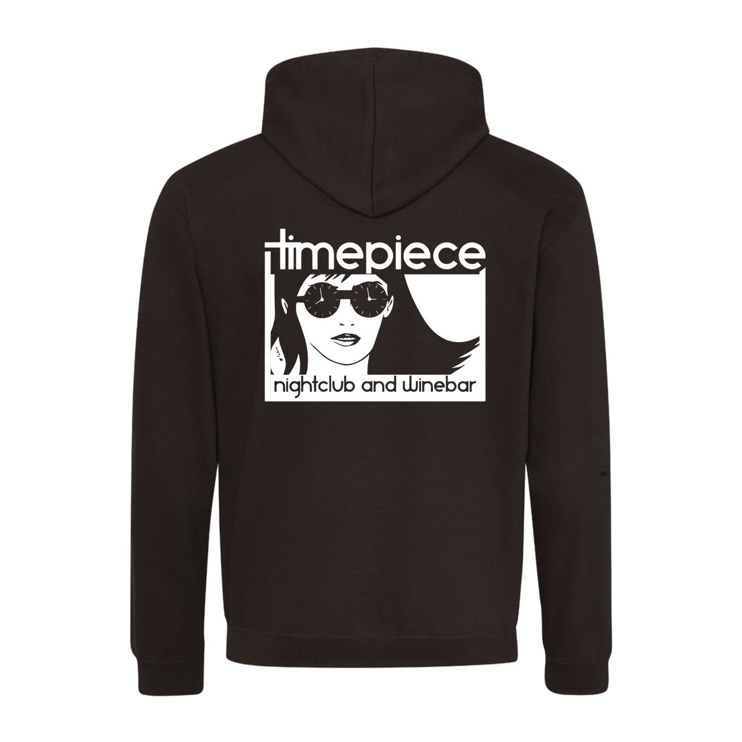 Timepiece Unisex Hoodie - Black